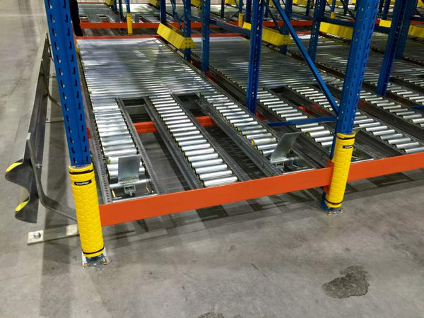 AVC VISIPLAS Pallet Rack Upright Protectors Pack of 2