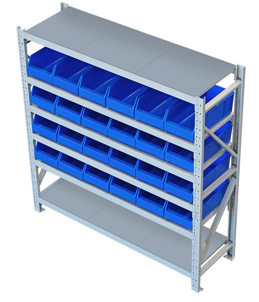 Picking Bins Blue 600x300x200mm Pack of 6 VISIPLAS AP64