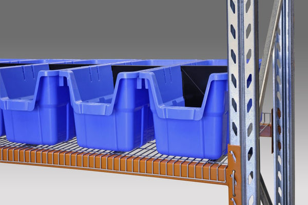 Mammoth Picking Bin Black Dividers Pack of 16 VISIPLAS AM83D16