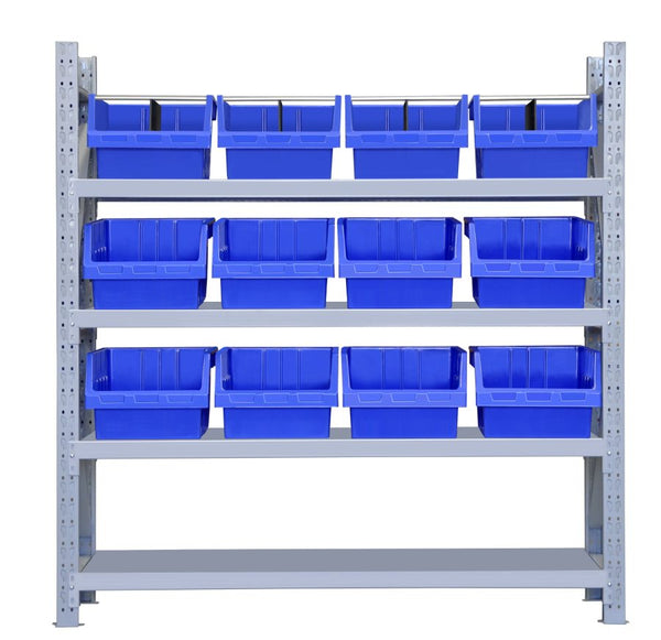 Picking Bins Blue 600x425x300mm Pack of 6 VISIPLAS AS8